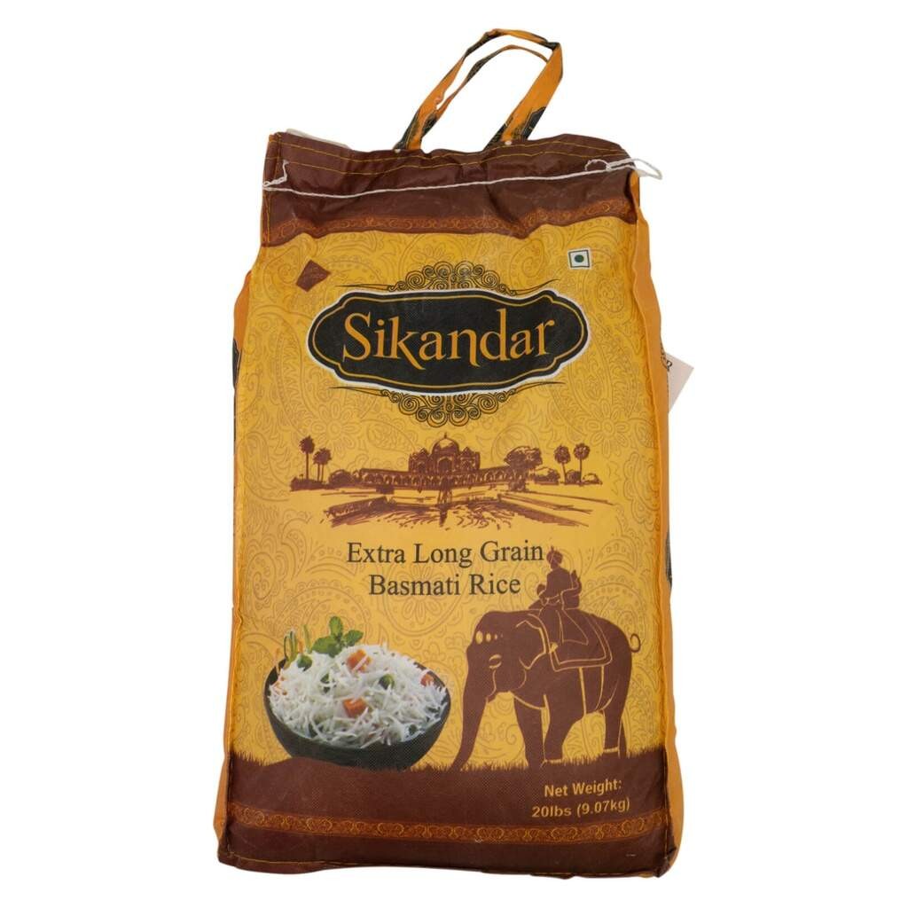 SIKANDAR, TRADITIONAL BASMATI RICE 10 LBS
