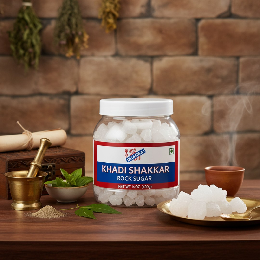 DHANRAJ ROCK SUGAR 400 GM