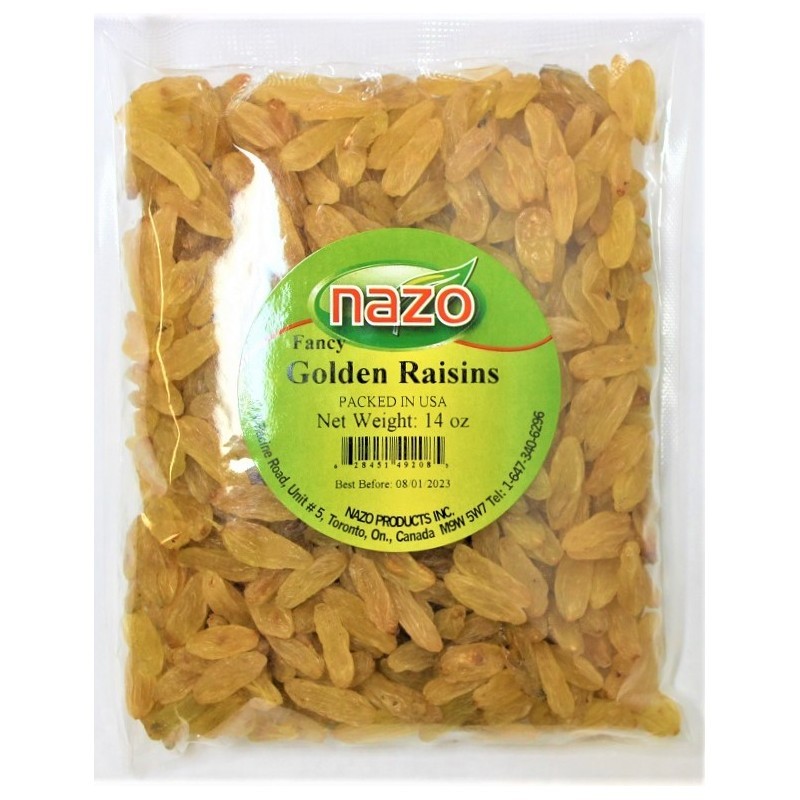 NAJO FANCY GOLDEN RAISINS  14 OZ