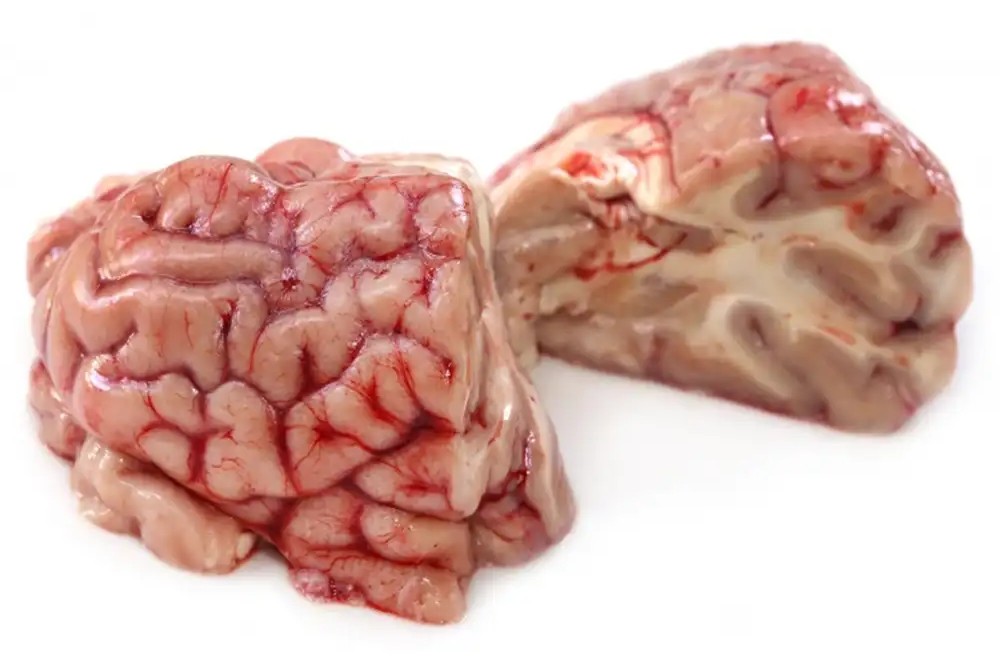 Goat Brain Thin Cut 4 LBS