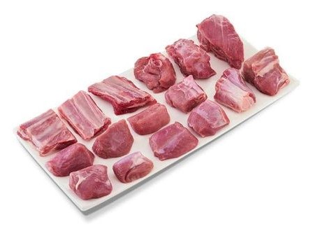Goat Curry Cut Thin Cut 2 LBS