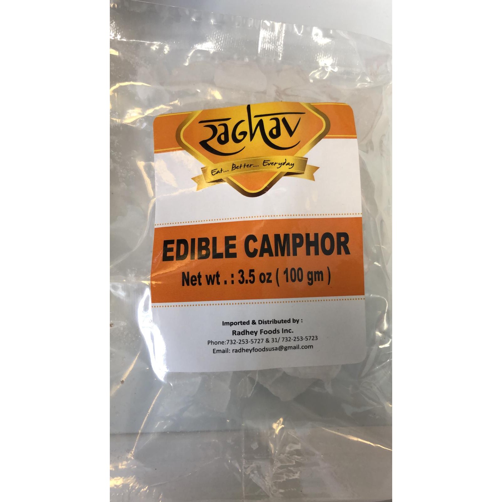 RAGHAV EDIBLE CAMPHOR