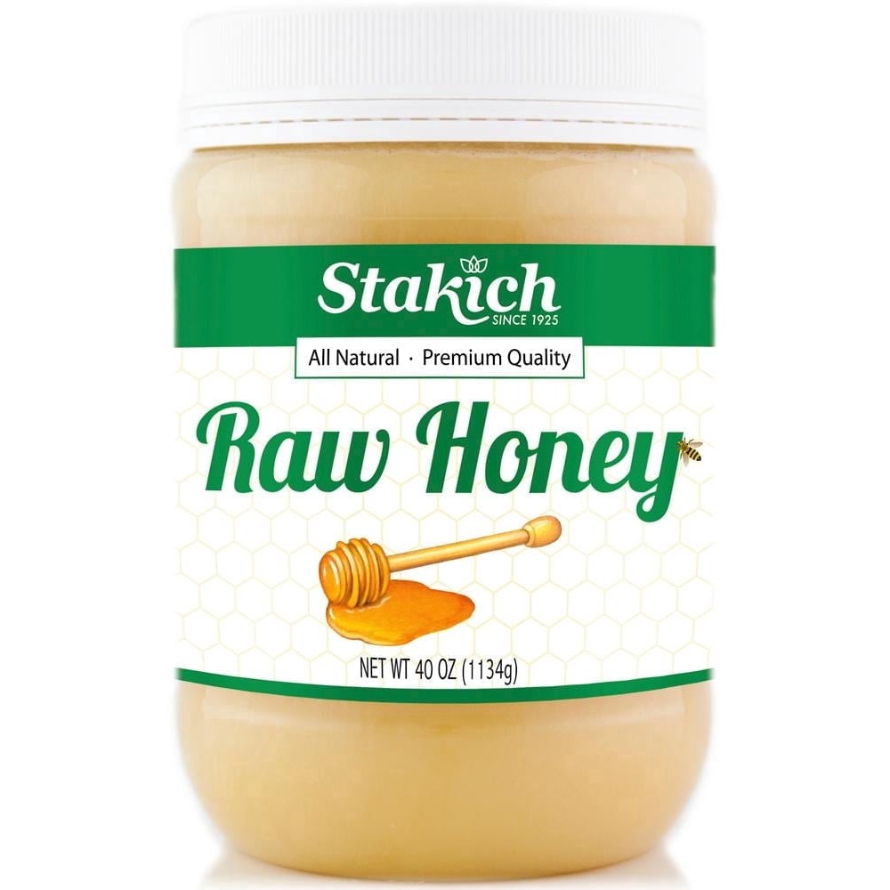 STAKICH KOSHER RAW HONEY 2.5 Lbs