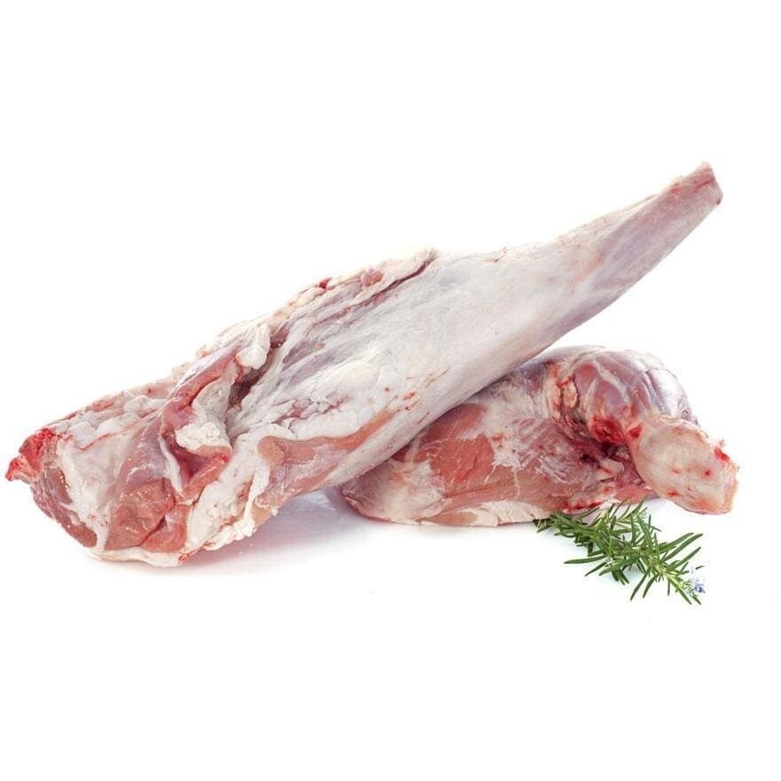 Fresh Halal Goat Back Leg Meat 2 LBS