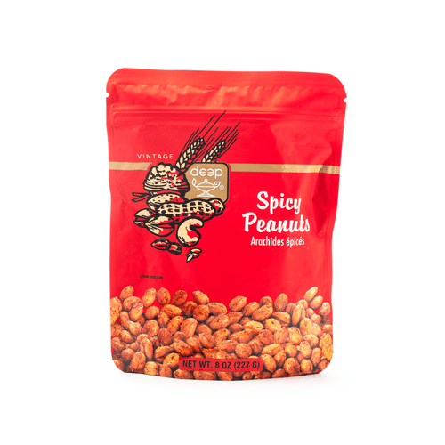 Deep Spicy Peanuts 8 OZ