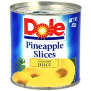 DOLE PINEAPPLE SLICES