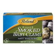 ROLAND SMOKED BABY CLAMS