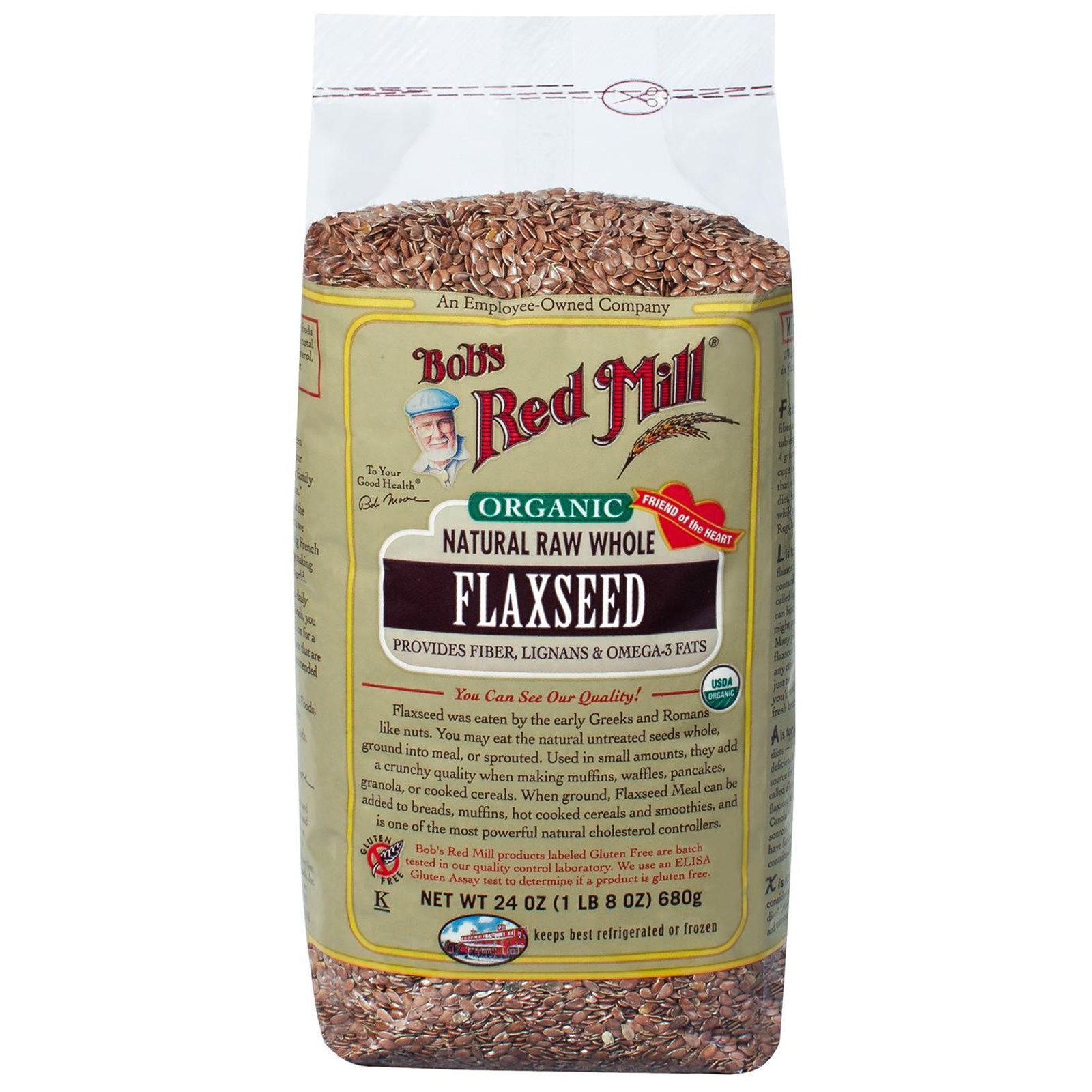 RED MILL RAW WHOLE FLAXSEED
