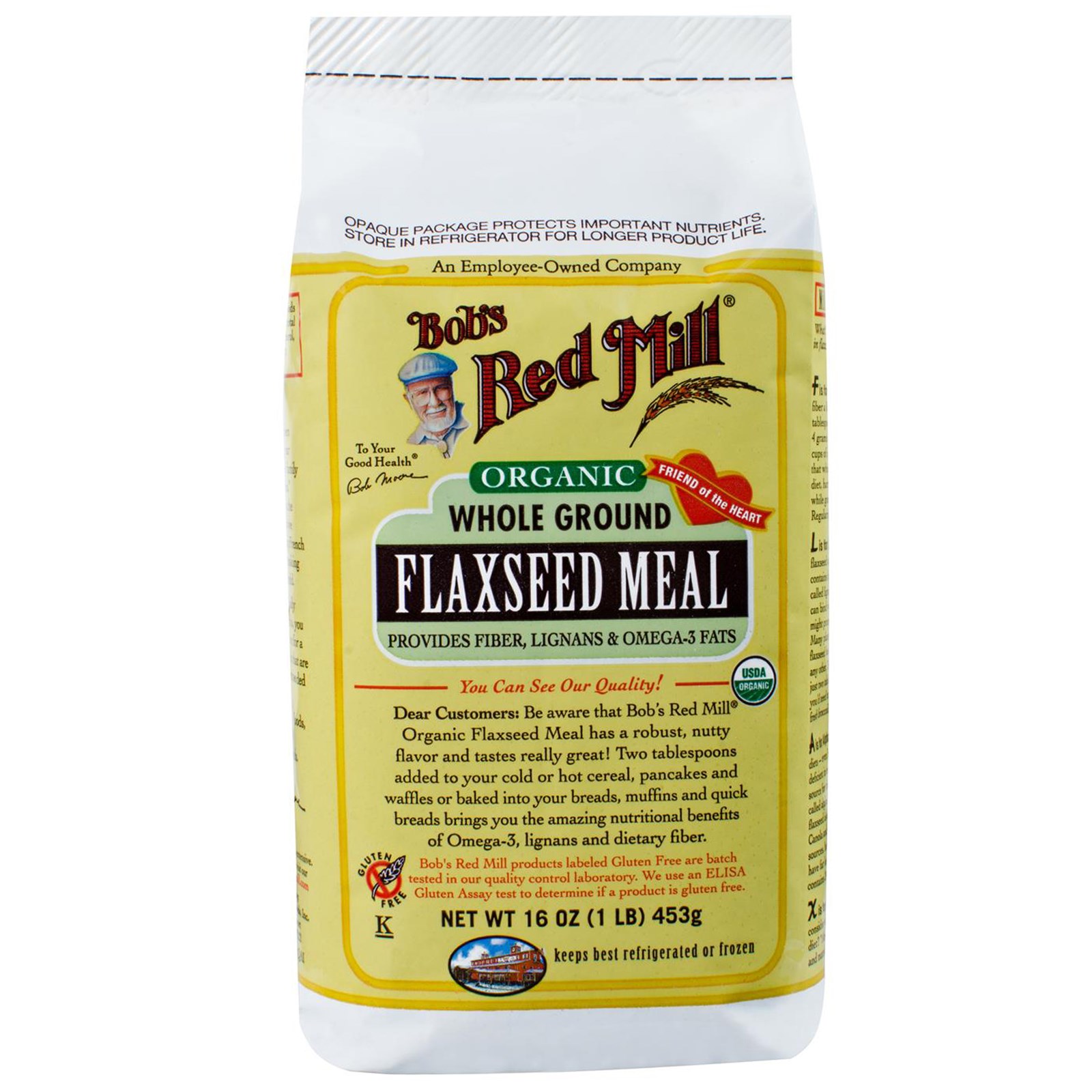 RED MILL ORGANIC FLAXSEED MEAL