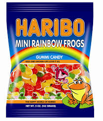 HARIBO MINI RAINBOW FROGS