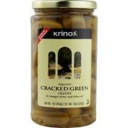 KRINOS CRACKED GREEN OLIVES