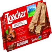 LOAKER HAZELNUT WAFERS