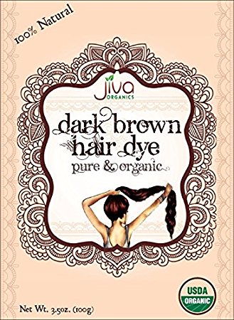 JIVA ORGANICS DARK BROWN HAIR DYE