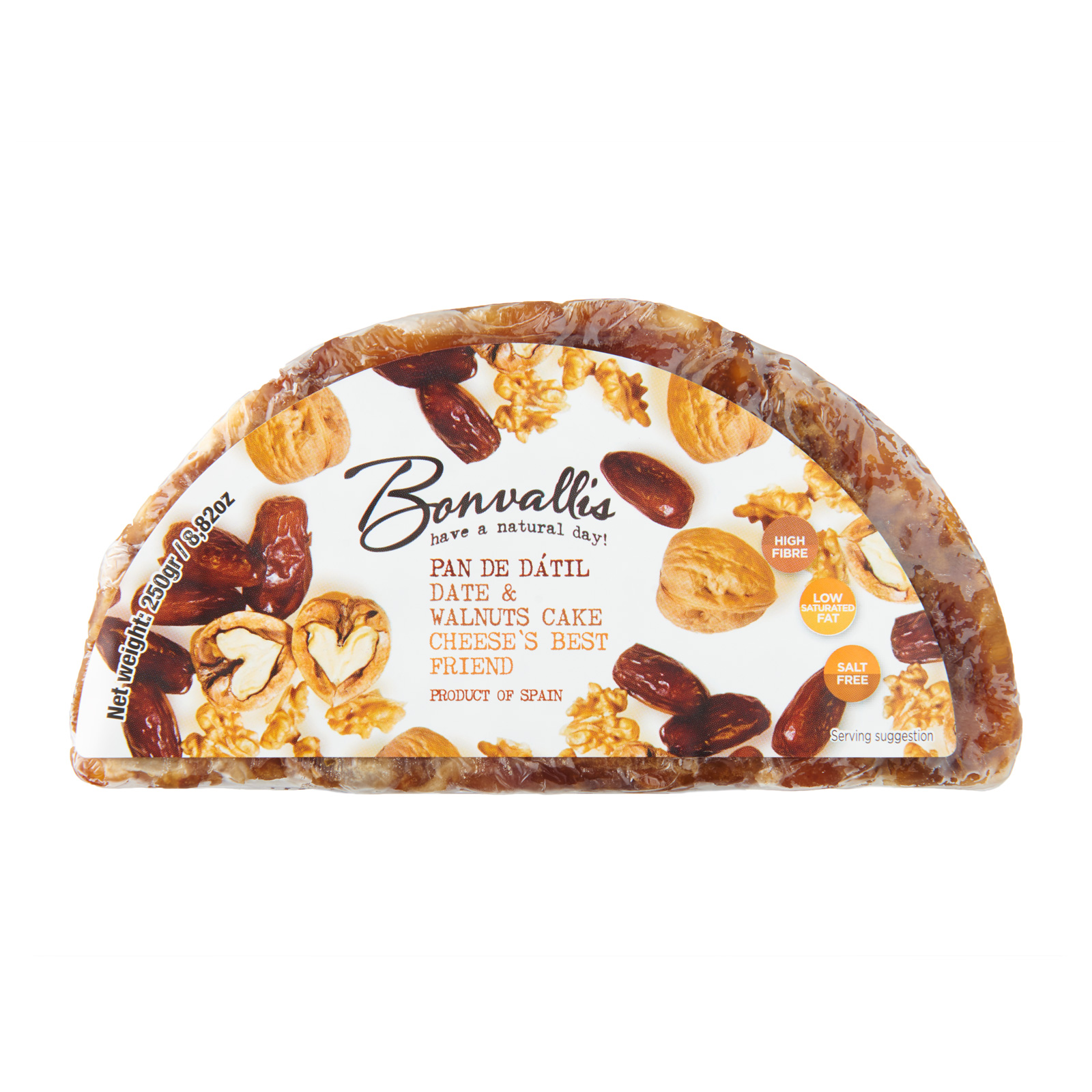 BONVALIS DATE And WALNUT CAKE
