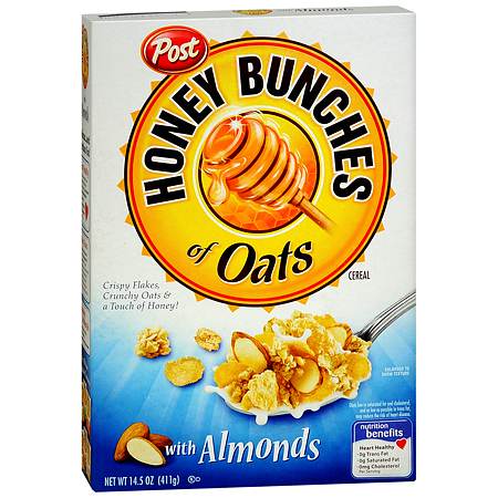 POST HONEY BUNCHES OATS ALMND