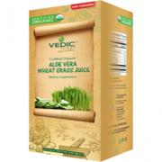 VEDIC ALOEVERA WHEAT GRASS JUICE