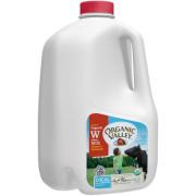 MILK ORGANIC VALLEY WHOLE