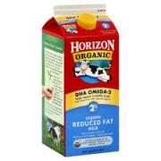 MILK   HORIZON ORGANIC REDUCED FAT