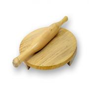 INDIAN ROTI MAKING ROLLER AND BOARD SET