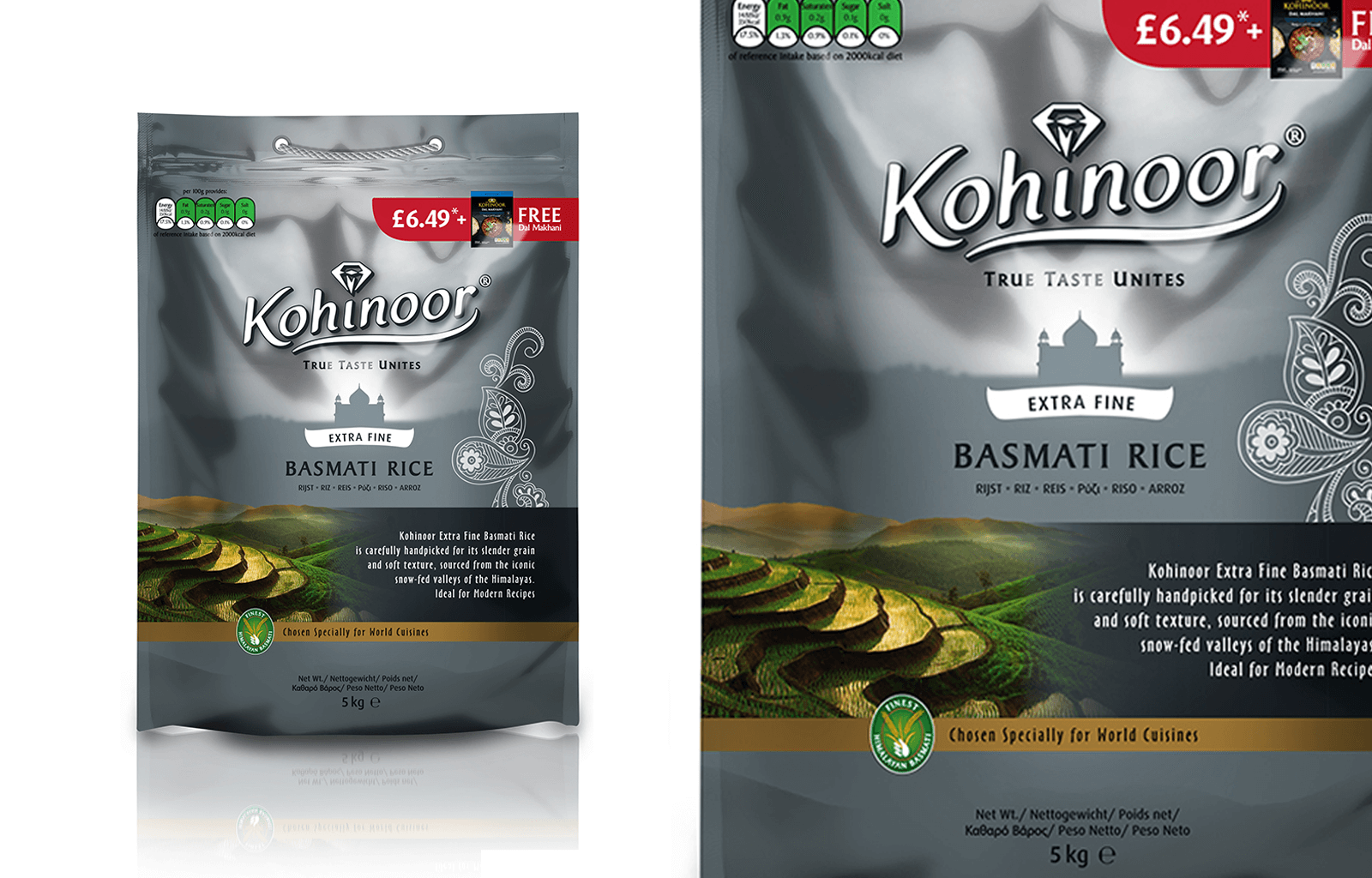 RICE Kohinoor Extra Fine Basmati Rice