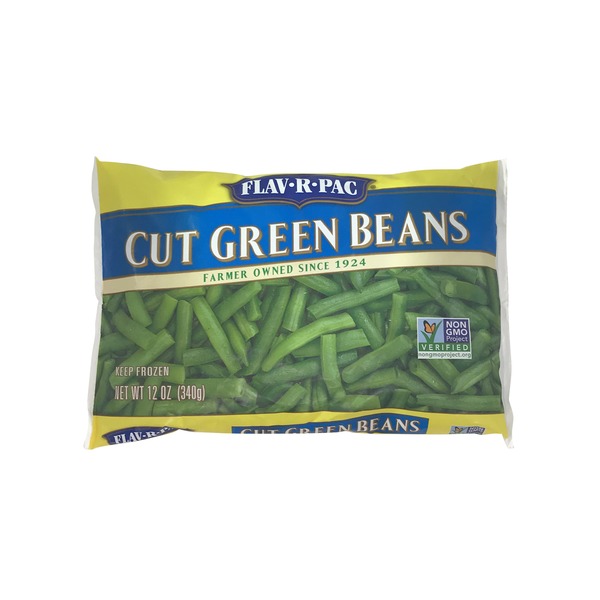 BEANS   FLAV R PAC CUT GREEN BEANS