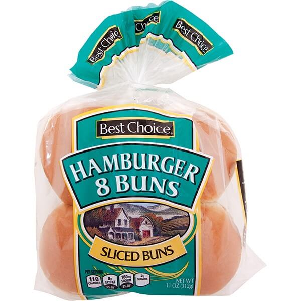 BEST CHOICE HAMBURGER BUNS