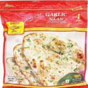 Deep Garlic Naan