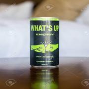 WHATS UP ENERGY DRINK MINT LEMONADE