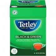TETLEY BLACK And GREEN TEA BAGS