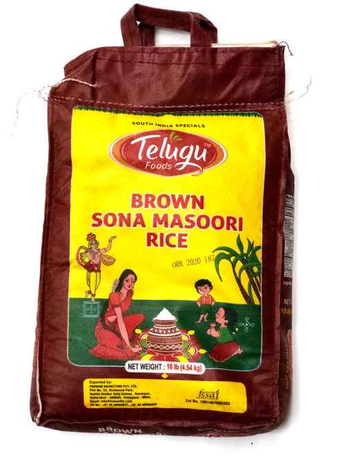 TELUGU BROWN SONA MASOORI