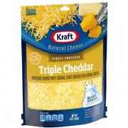 KRAFT TRIPLE CHEDDAR SHREDDED