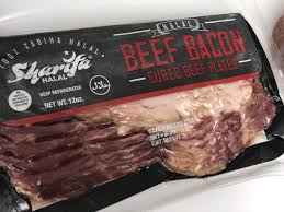 SHARIFA BEEF BACON STRIPS