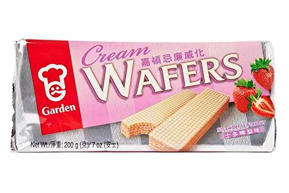 GARDEN WAFER STRAWBERRY FLVR