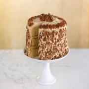 CRISPY POUND BANANA PECAN CAKE