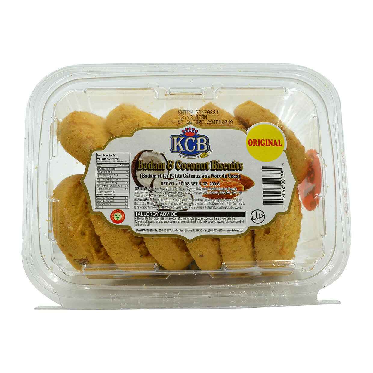 KCB COCONUT BISCUITS