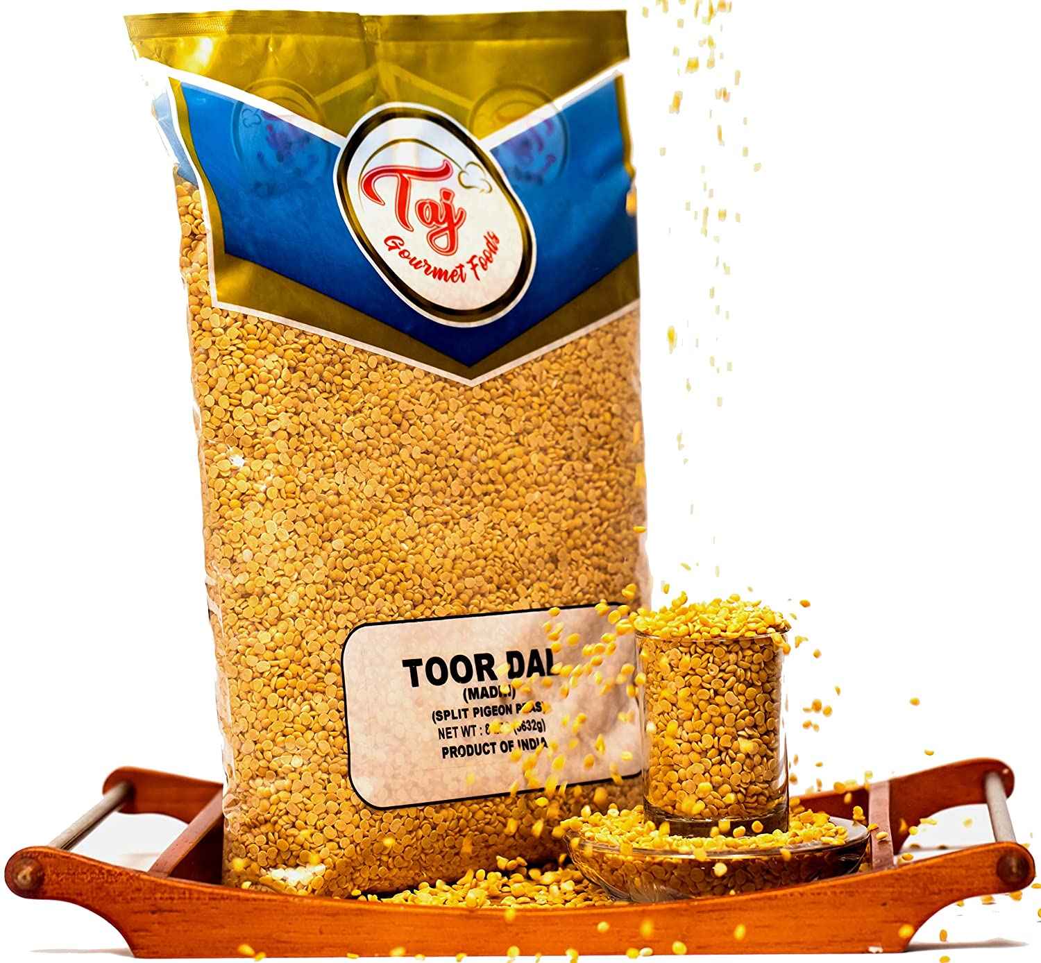 TAJ Premium Indian Toor Dal Kori Unoily Madhi