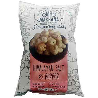 MR. Makhana Himalayan Salt And Pepper   Flavored Makhana