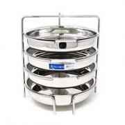Wire Stand With 4 Dhokla Plates