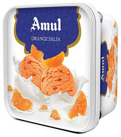 Amul Orange Salsa Ice Cream
