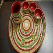 Pooja Thali Decorate