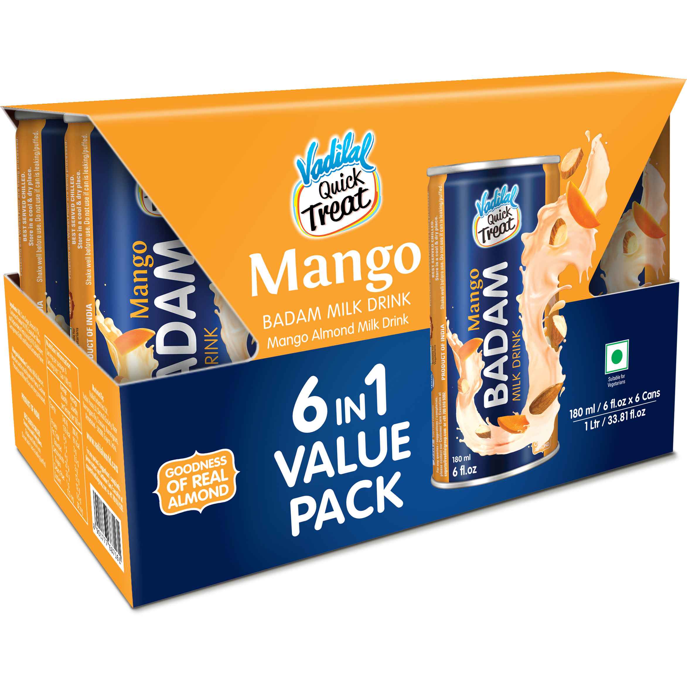 Vadilal Mango Badam Drink