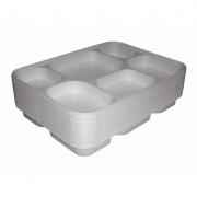 Plastic Dinner Plates 6 Comp