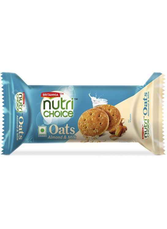 Britannia Oats Almond And Milk