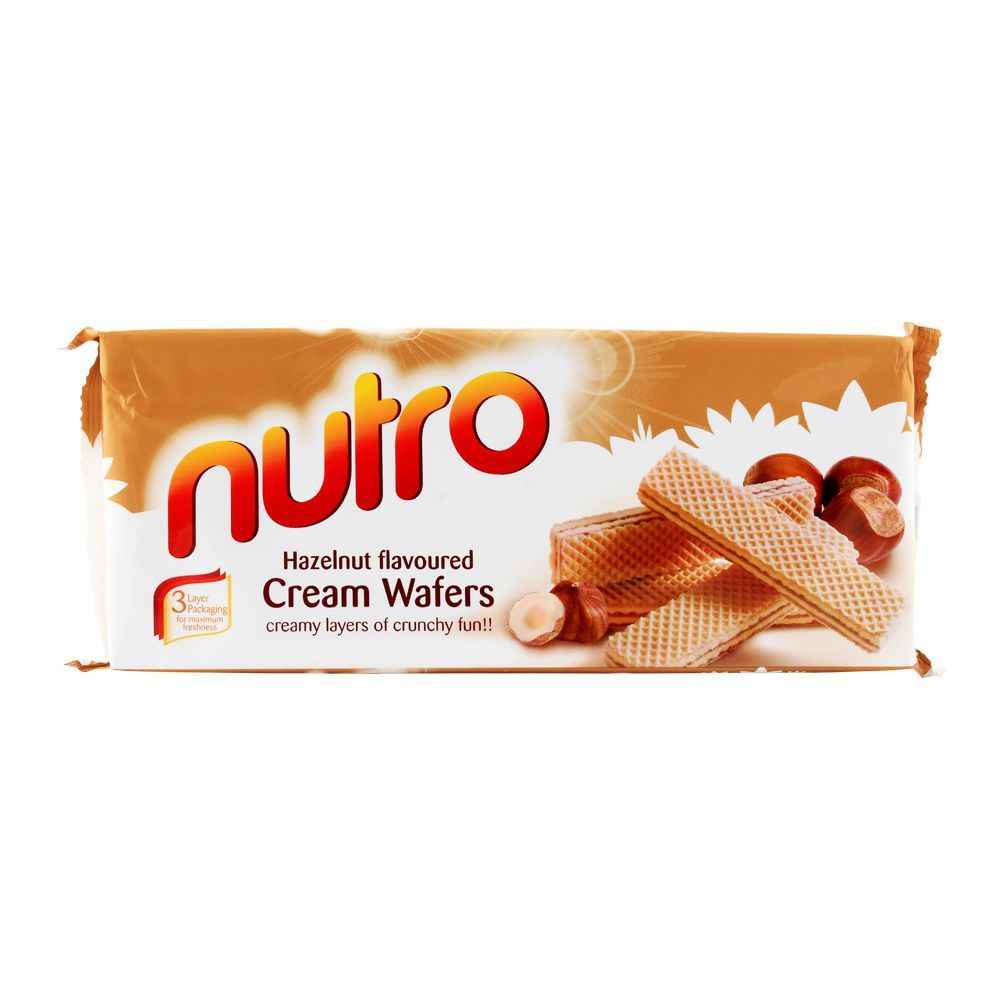 Nutro Hazelnut Flavored Cream Wafers
