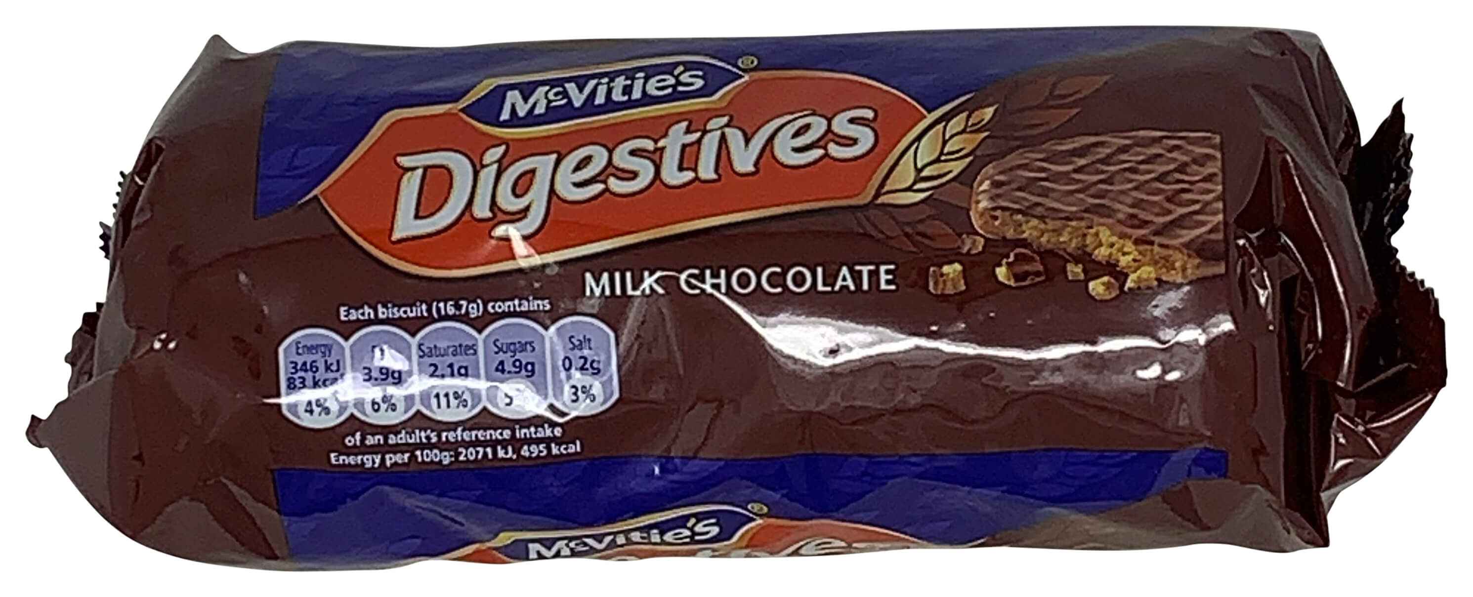 McVities Digestive Biscuits Milk Chocolate
