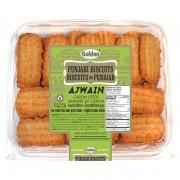 Golden Ajwain Carom Seeds Punjabi Cookies Biscuits