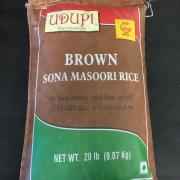 Udupi Brown Sonamasuri Sona Masoori Rice
