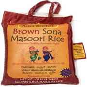 Asian Kitchen Brown Sonamasuri Sona Masoori Rice