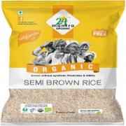 24 Mantra Organic Sonamasuri Sona Masoori Handpounded Semi Brown Rice