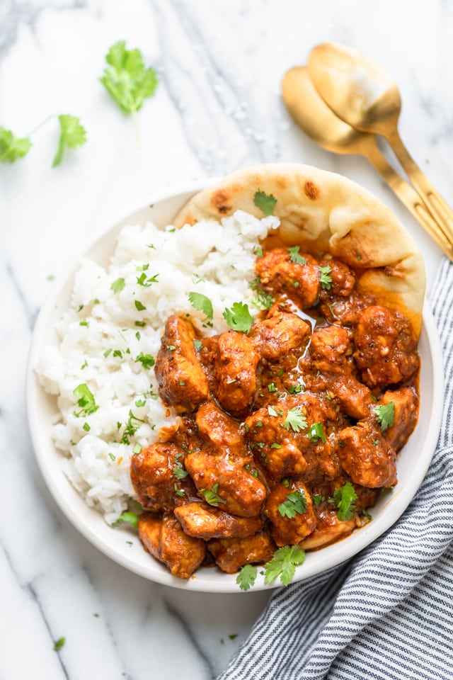 Spice It Up Foods Frozen Butter Chicken With Rice